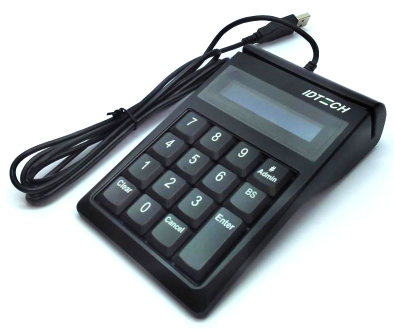 Idtech Secure M Series Encrypted Keypad w/MagStripe Card Reader IDKE-534833ABE