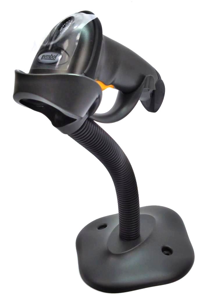 Motorola Symbol LS2208 Barcode Decoded Handheld Scanner +Stand LS2208-7AZR0100DR