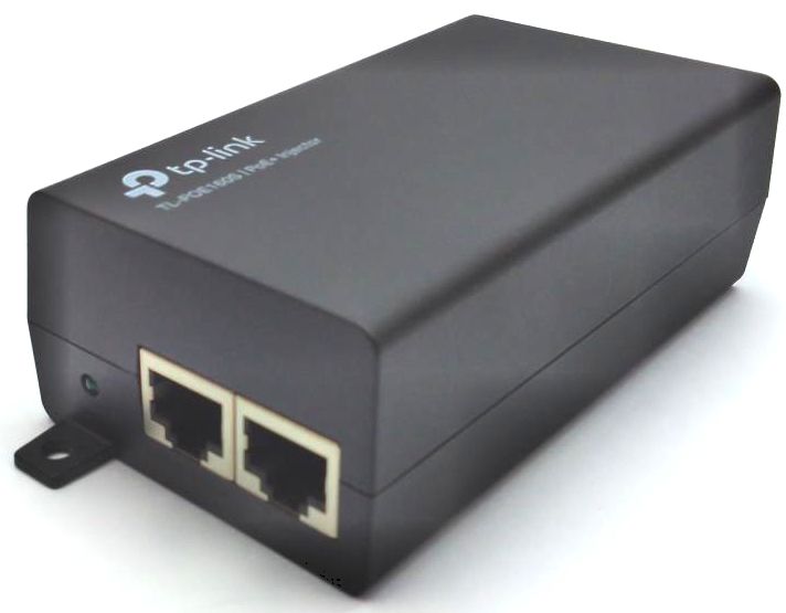 TP-Link TL-POE160S Gigabit PoE+ Injector  Desktop or Wall Mountable Adapter