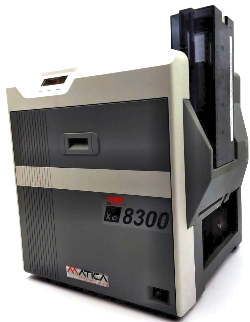 Matica EDIsecure XID 8300 ID Card Printer Double Sided Color XID8300-DS