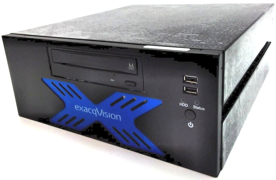 ExacqVision exacq 0804-04T-DT Digital Network Video Recorder Hybrid Windows 10