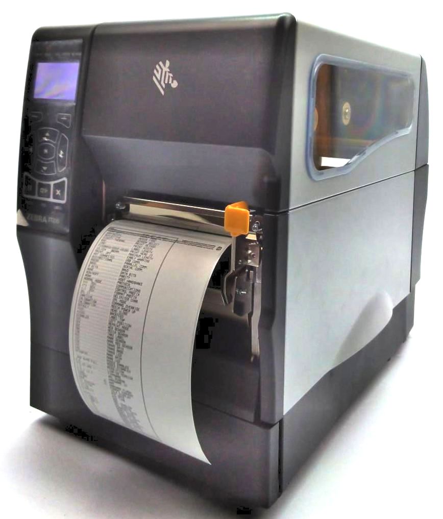 Zebra ZT200 Industrial Printer Ethernet ZT23042-T31200FZ with Peeler & Rewinder