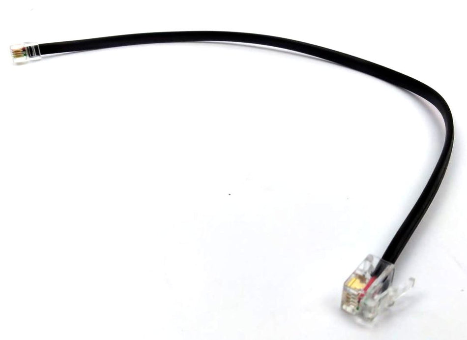 Plantronics 71174-01 Stud Coil RJ9 Phone Audio Cable M15D Headset Amplifier