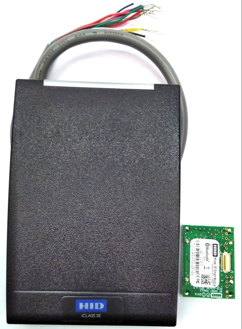 HID iClass SER40 Card Reader Contactless Seos Profile Wall Switch 920NBNNEK20000