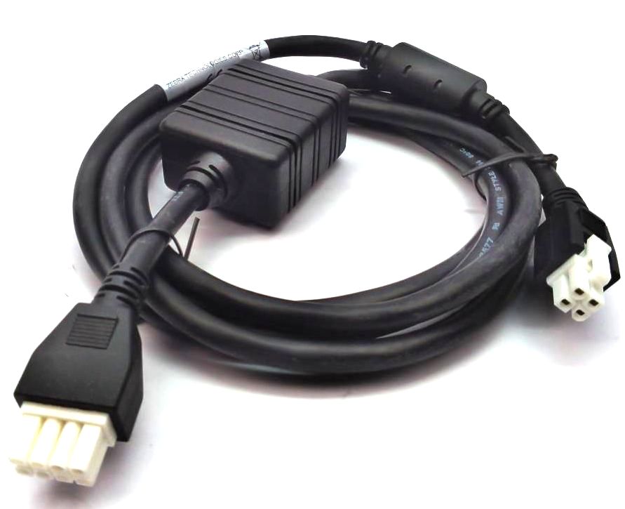 Zebra 4 Slot Cradle Assembly Genuine DC Power Cord Cable CBL-DC-381A1-01