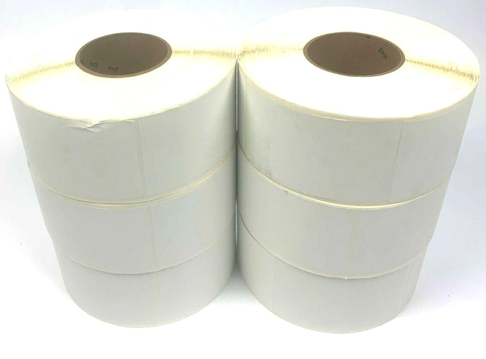 Direct Thermal 3" x 5"  White Matte 3" Core Labels RDT3050AP - 6 Rolls
