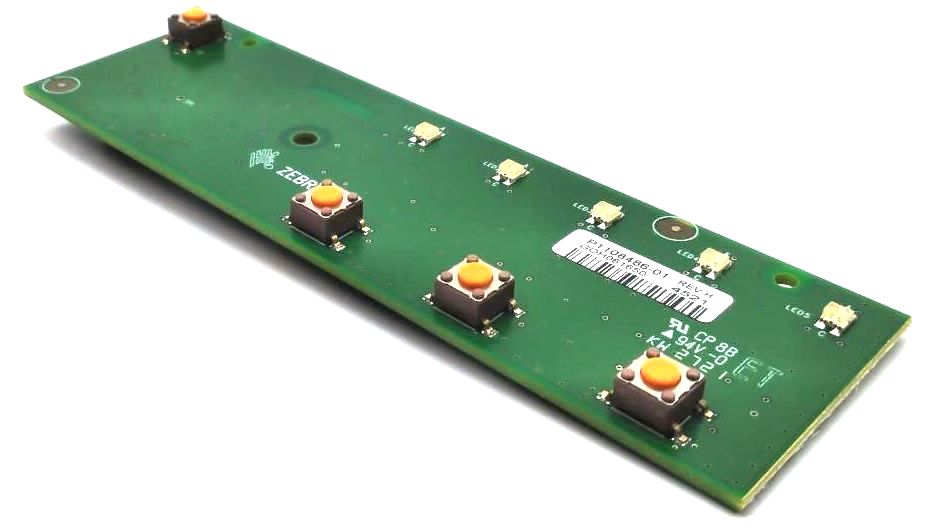Zebra ZD621 Printer Control Panel Keypad PCB Board P1108486-01 Genuine OEM