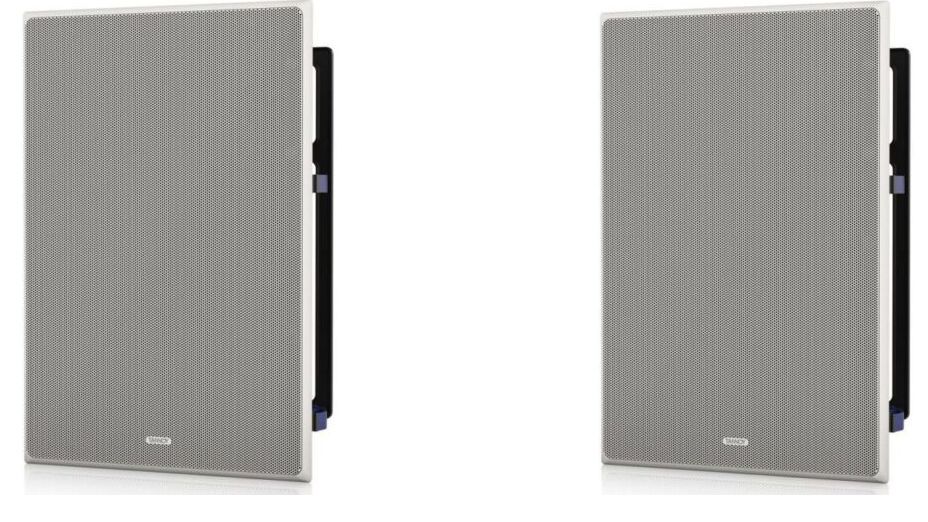 Lot of 2 Tannoy PCI 6DC IW In-Wall Loudspeaker Premium 6" Dual Concentric