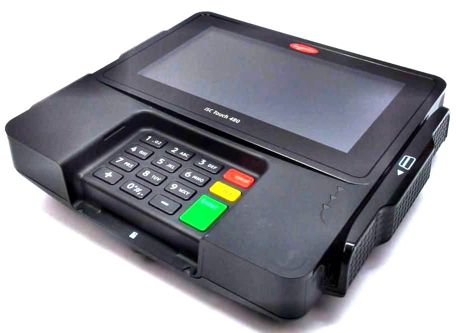 Lot of 3 Ingenico ISC Touch 480 PoS Payment Terminal Reader ING-ISC480-USSCN30A