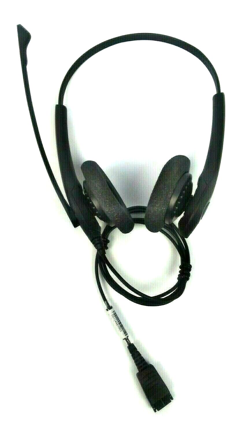 Binaural Dual Ear Headset Quick Disconnect with Boom Microphone 114457983