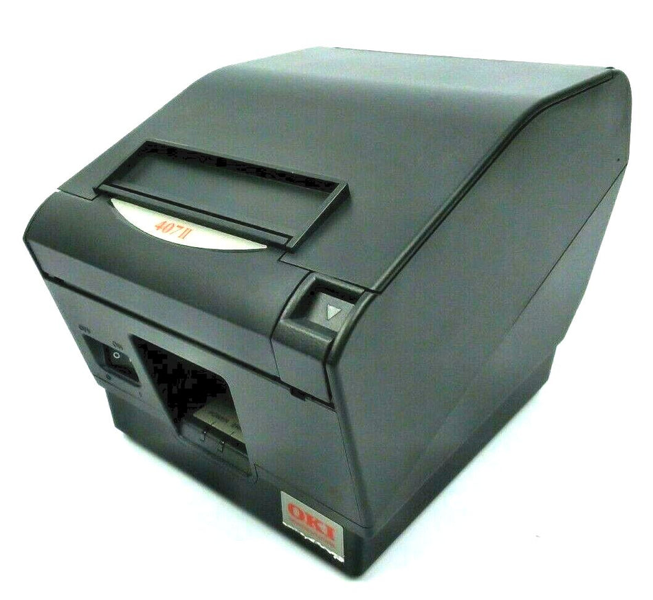 OKI Point of Sale Direct Thermal USB Label Receipt Printer 407II with Cutter