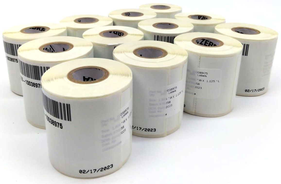 Zebra RFID Thermal Labels (12 Rolls) 1.906