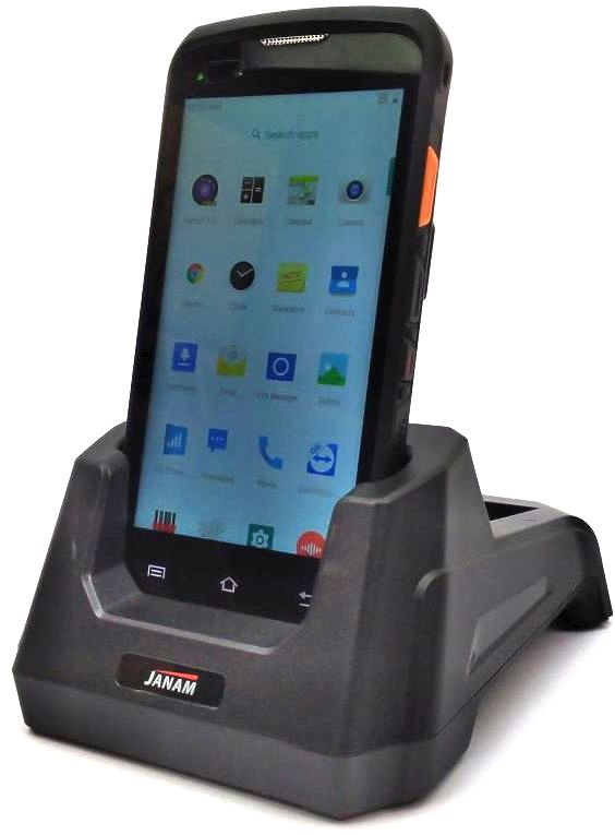 Janam XT30 Handheld Mobile Computer Android XT30-NTHGRKGW00 + Charging Cradle