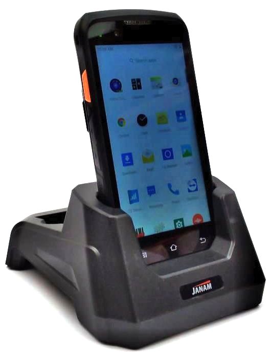 Janam XT30 Handheld Mobile Computer Android XT30-NTHGRKGW00 + Charging Cradle