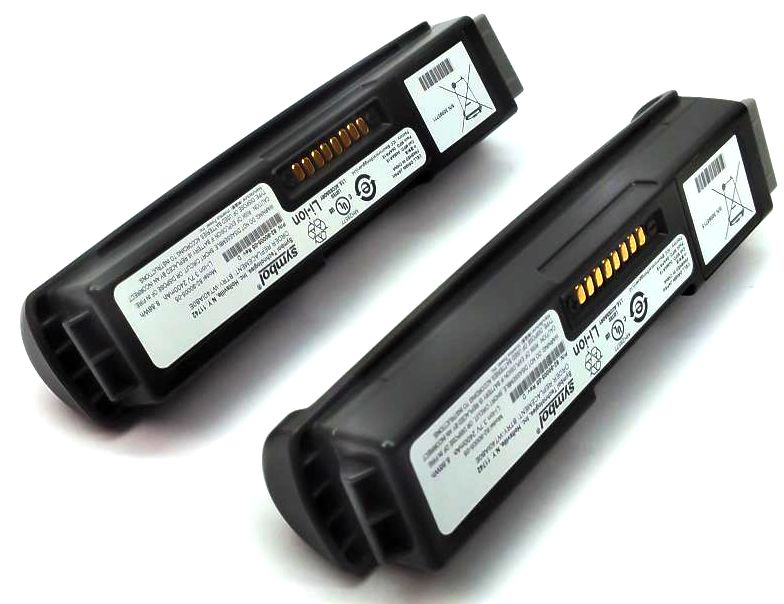 Symbol WT41N0 Battery Computer 3.7V 2400mAh 82-90005-05 Genuine OEM - 2 Pack