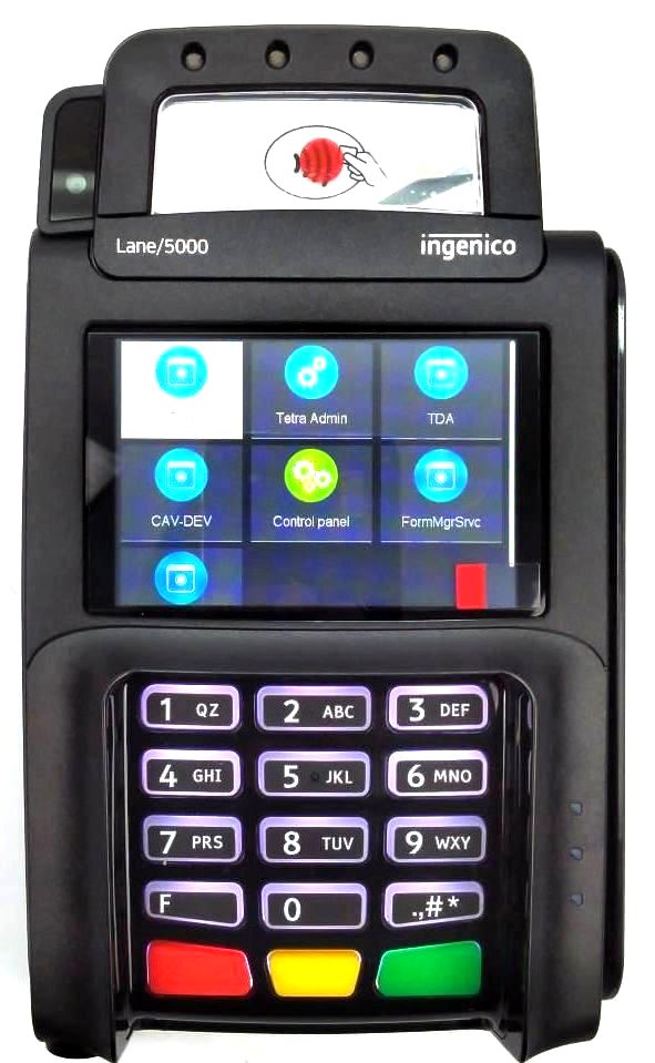 Ingenico Lane 5000 Payment Credit Card Reader WiFi Bluetooth PRB32611578I