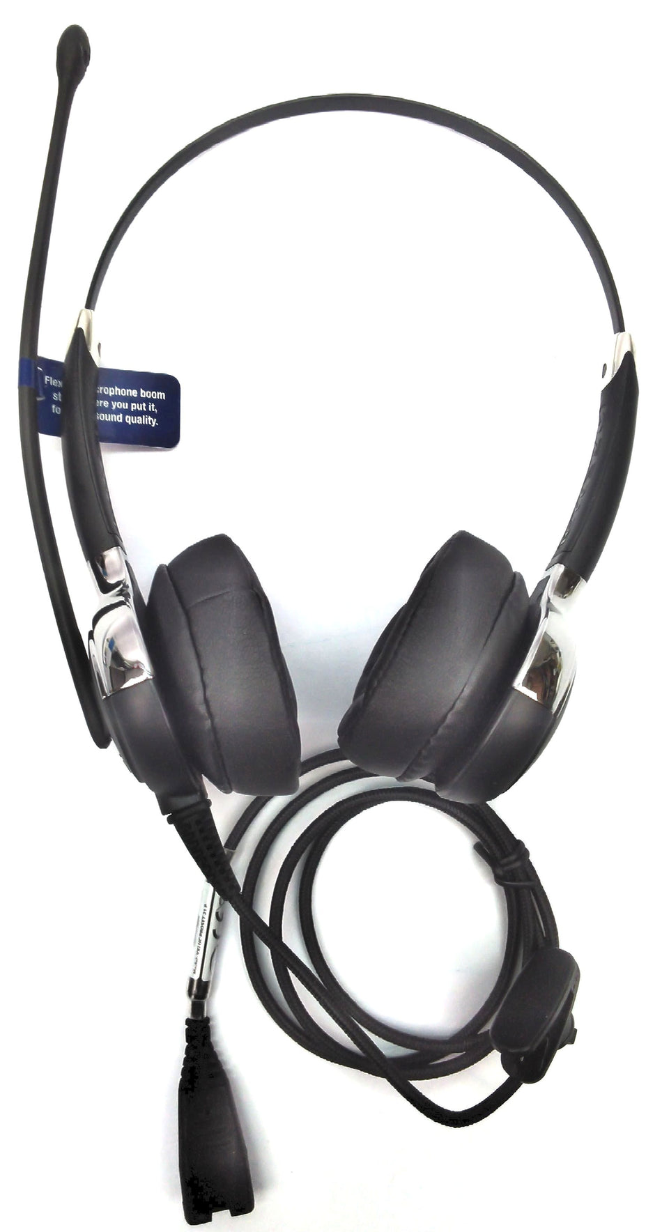 VXi 203032 Headset UC ProSet 21P Over the Head Binaural with N/C Microphone