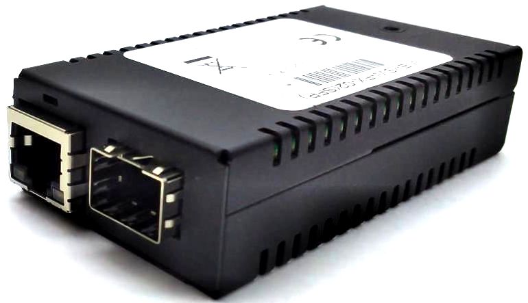 Transition Networks Hardened Fast Ethernet Media Converter M-E-ISW-FX-02-SFP