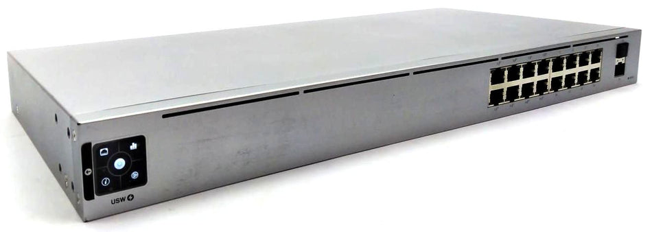 Ubiquiti UniFi USW Power over Ethernet Switch 16 Port 2 Layer USW-16-POE