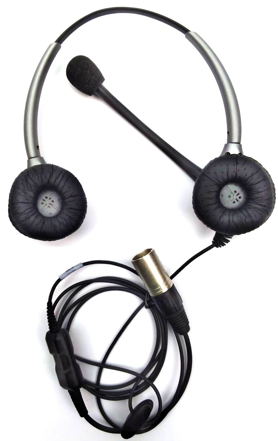 Plantronics SMS2703-01 Headset Binaural 92703-01 with Mic for Airbus Aviation