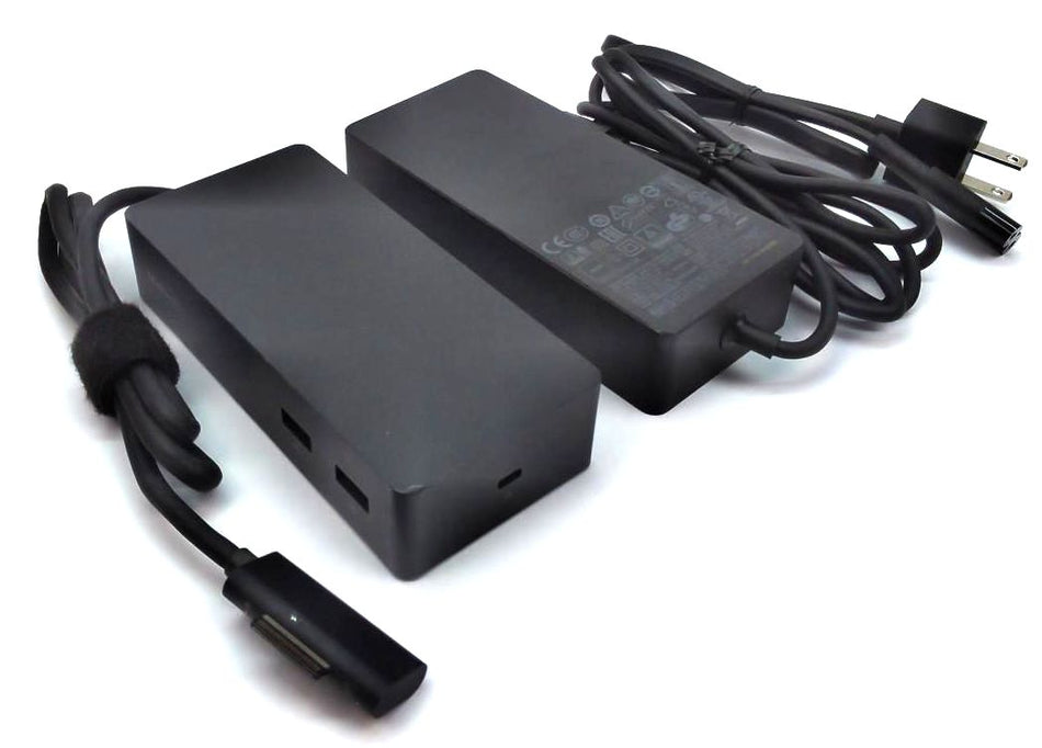 Microsoft 1661 Surface Pro 3 Docking Station with Power Adapter Charger 90W 1749