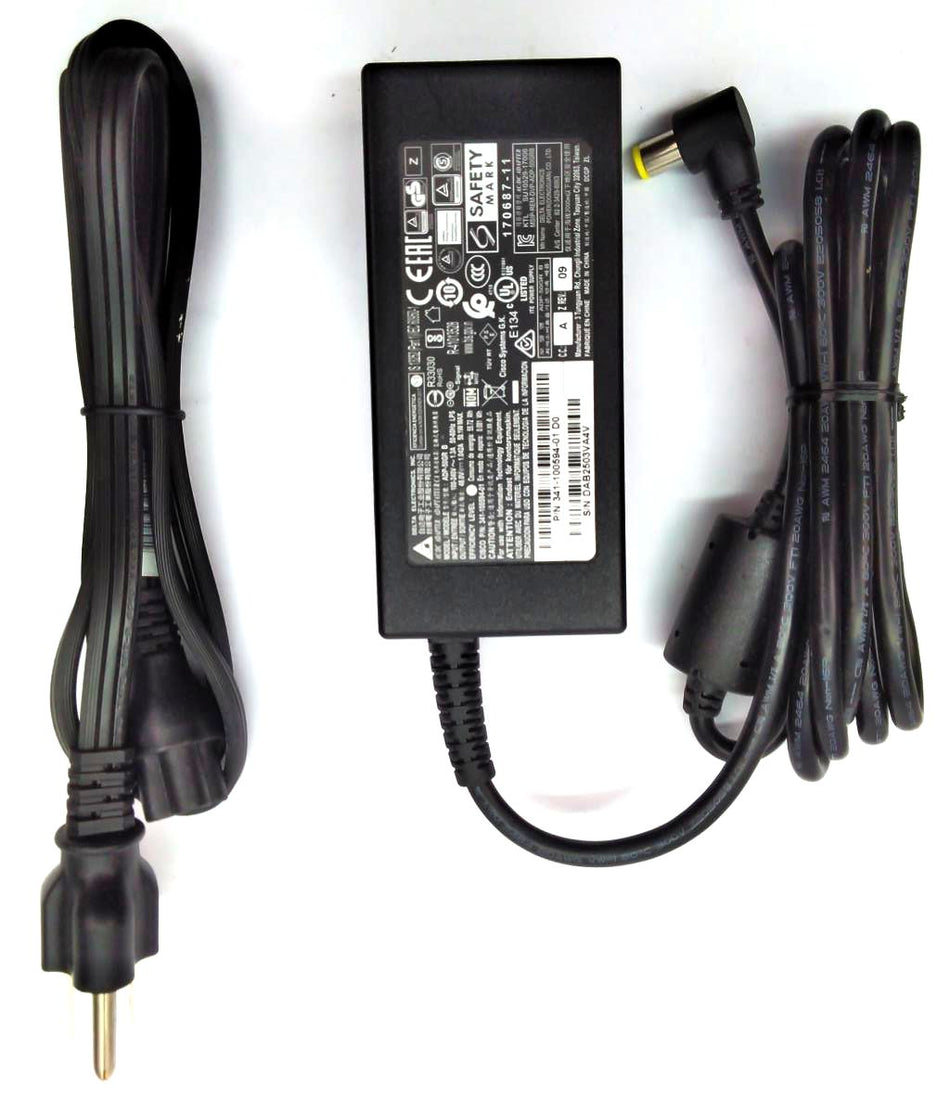 Delta AC Adapter for Cisco 9900 Phone ADP-50GRB 50.1W 48V 1.042A 341-100594-01