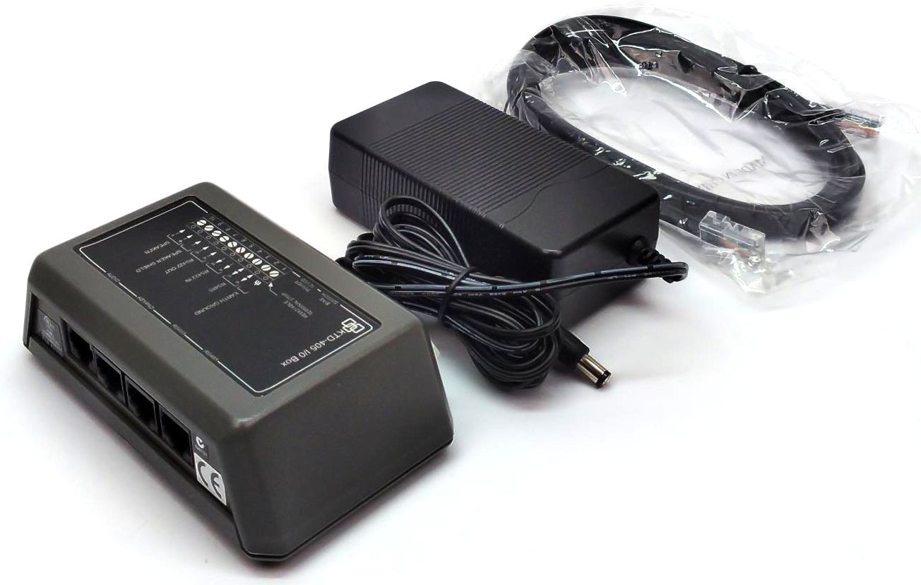 GE Interlogix KTD-405 Input Output Box XFRM I/O Box Kit – TLZ Technologies