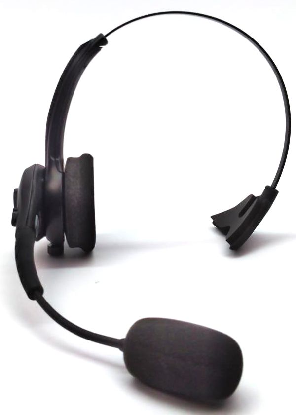 Voxware BTH430 Bluetooth Headset Modular Over the Head Wireless with Microphone