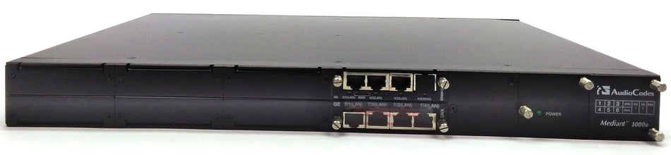 AudioCodes Mediant 1000B AMC Gateway Digital Chassis VoIP Hybrid GTPM01045