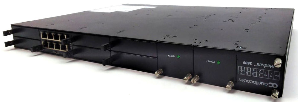 AudioCodes Mediant 2600 ESBC M26-12/B/R/AC VoIP Gateway GigE 1U FASP00007