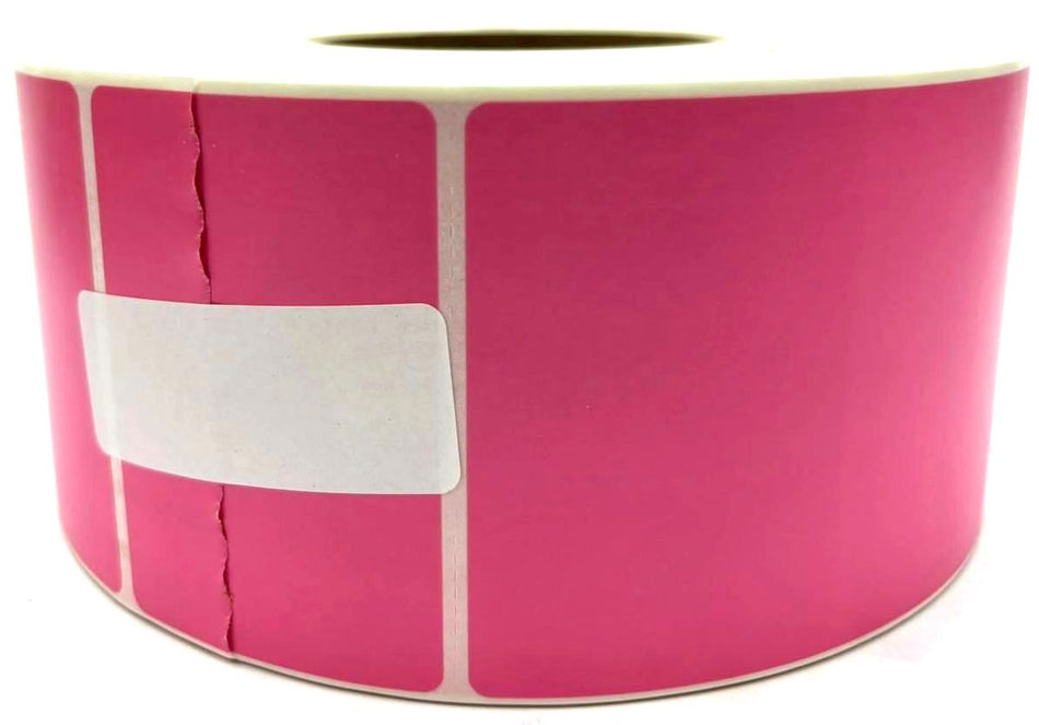 Honeywell Direct Thermal Labels 3.15" x 5" Pink H29506-204 Genuine - 4 Rolls