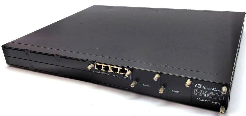 Audiocodes Mediant 1000B SIP Media Gateway Hybrid Base Chassis GTPM00733