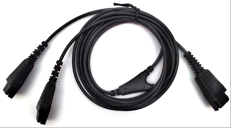 Global Teck Splitter Y-Cord Live Mute Version 8312-009 - Jabra Biz 2300 Headset