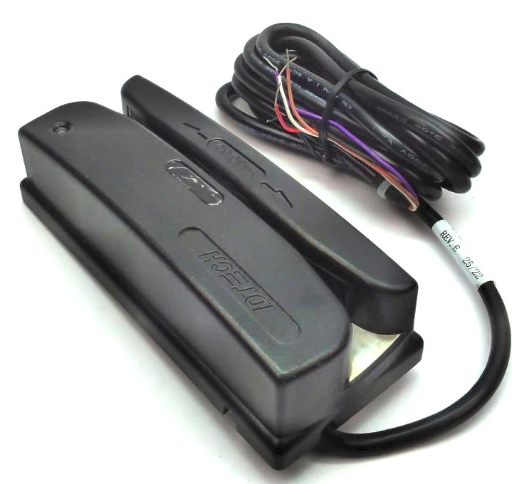 IDTECH Omni WCR3297-533C Credit Card Reader Barcode & MagStripe Triple Track