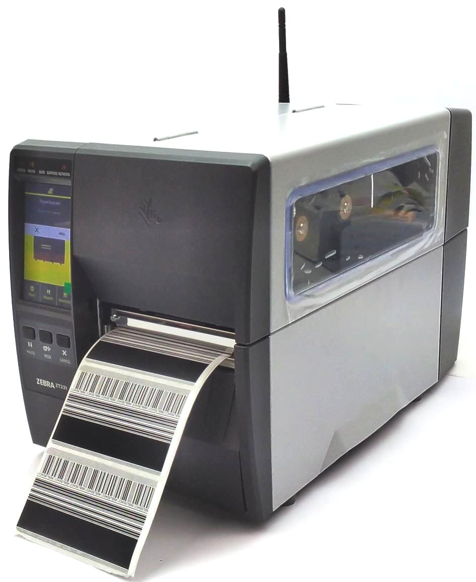 Zebra ZT231 Industrial Printer Barcode Wireless WiFi Bluetooth ZT23142-T01A00FZ