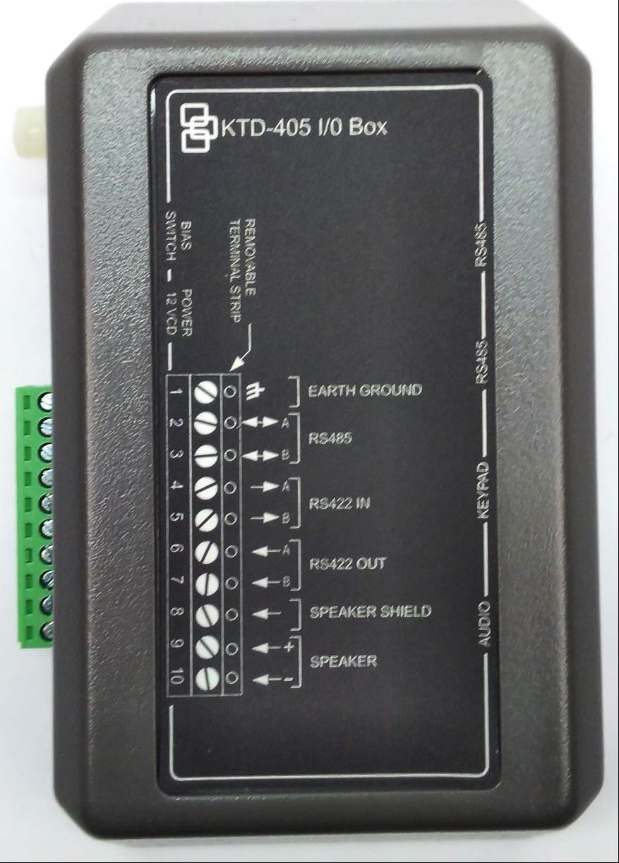 GE Interlogix KTD-405 Input Output Box XFRM I/O Box Kit – TLZ Technologies