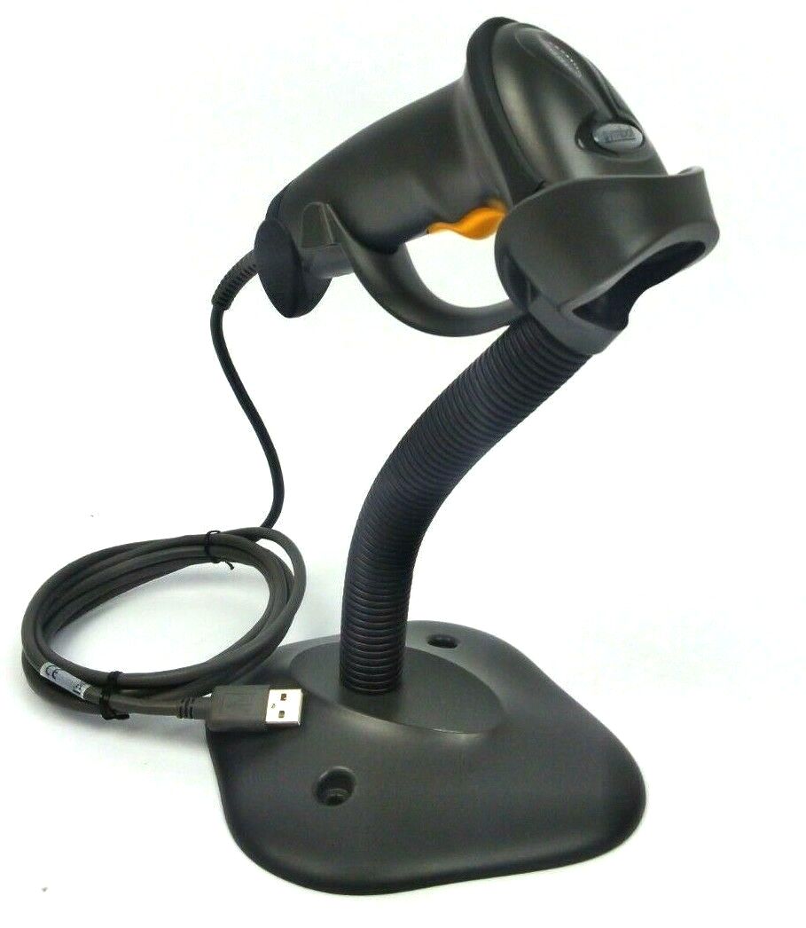 Symbol LS2208 Handheld Barcode Scanner Kit LS2208SR20007RNA + Gooseneck Stand