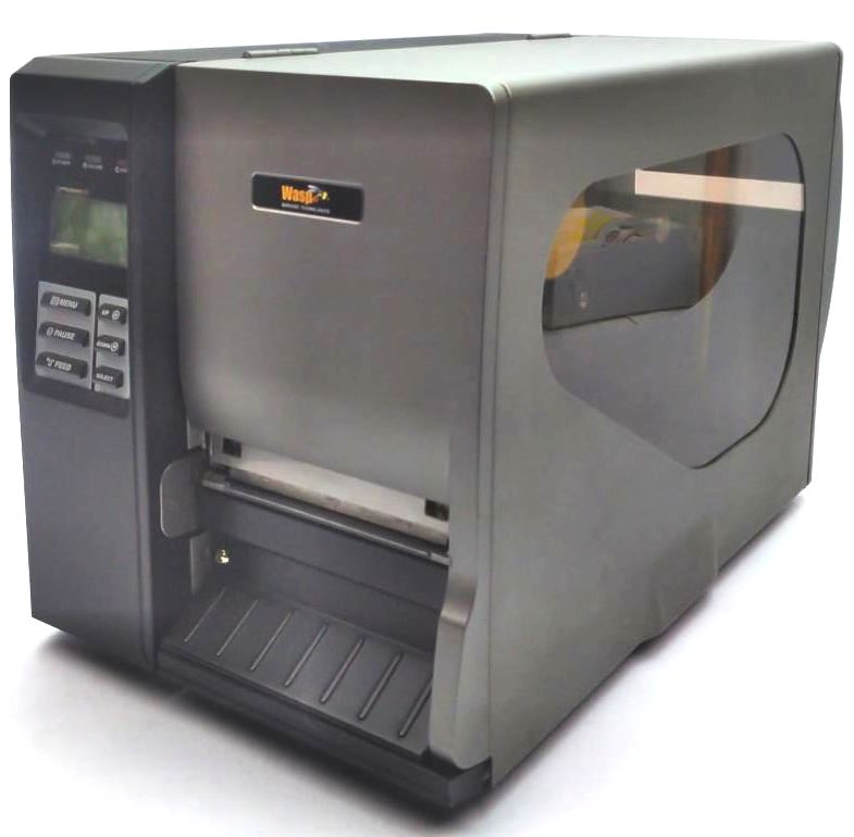 Wasp WPL608 Industrial Barcode Label Printer Direct Thermal LAN USB Serial