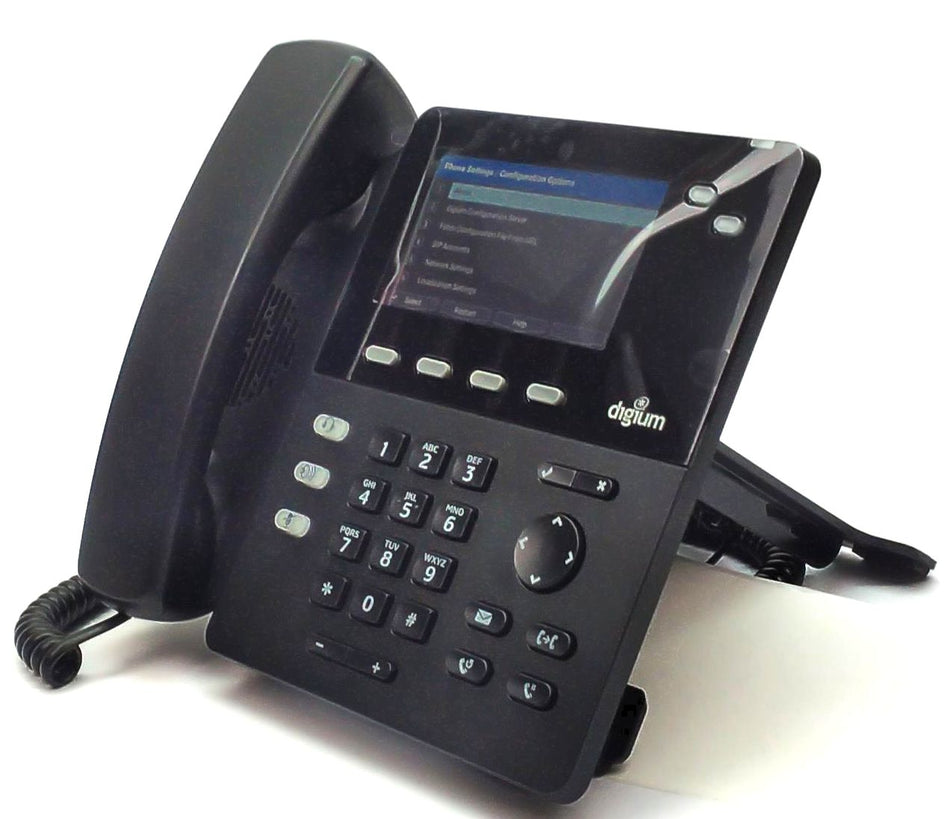 Digium D60 IP SIP VoIP Phone Desk 10-100 Conference HD Voice 1TELD060LF