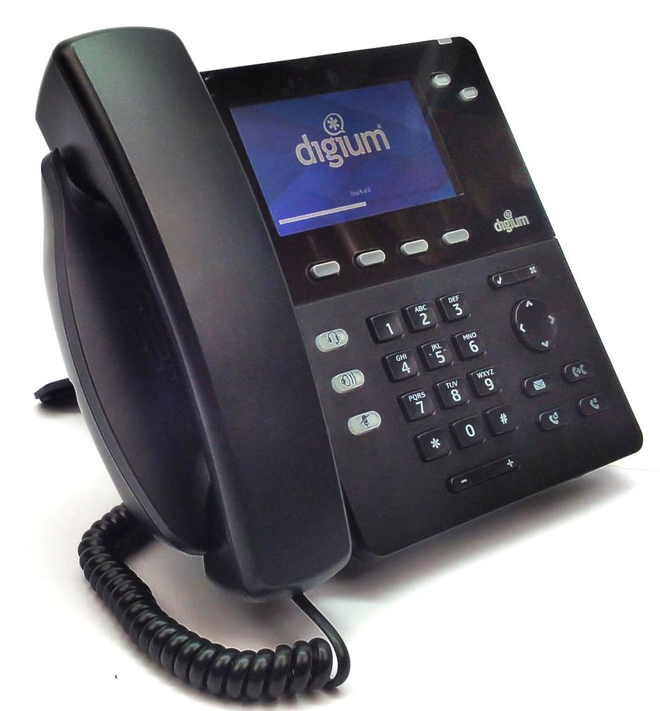 Digium D60 IP SIP VoIP Phone Desk 10-100 Conference HD Voice 1TELD060LF