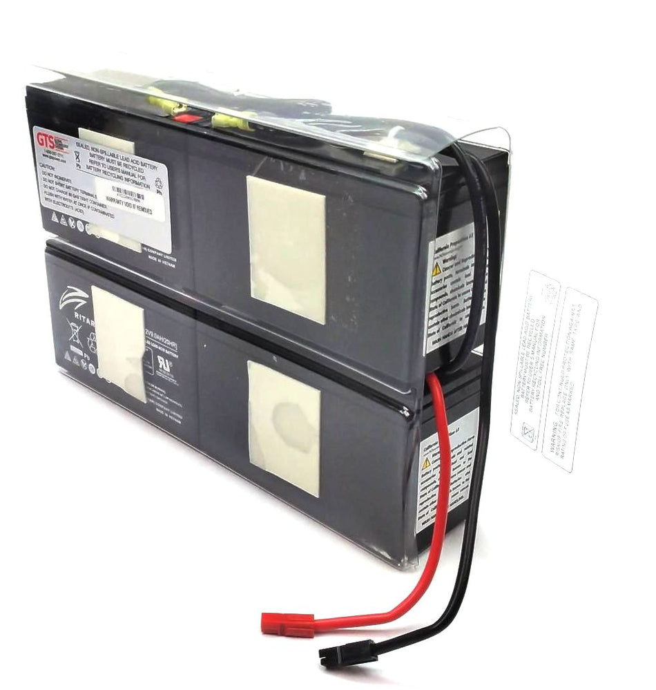 GTS Battery Cartridges RBC94-2U-GTS 12V for SMART1500RMXL2U UPS - Pack of 4