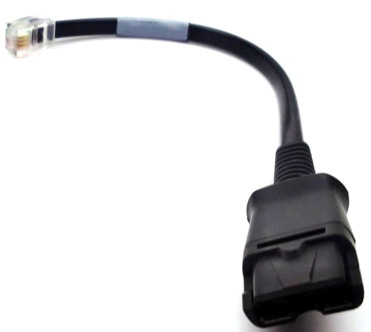 Poly RJ9 Male to Quick Disconnect  Plantronics Headset Cable PLN-92478-01