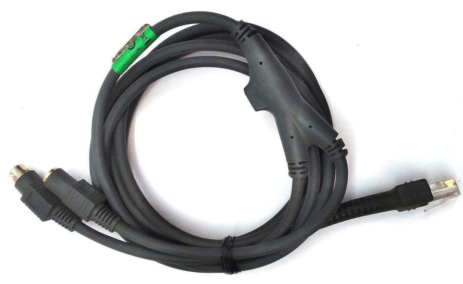 Zebra CBA-K01-S07PAR PS2 Keyboard Wedge Cable 7' for Motorola Symbol LS2208