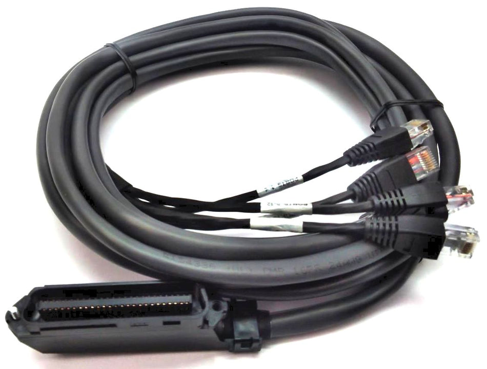 Mitel Inter-Tel DEM Cable Adapter Male to Male RJ-545 to Amp 50P 15ft 813.1814