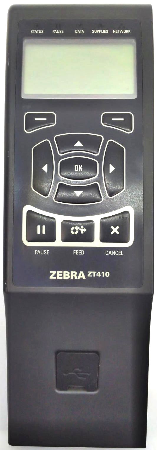 Zebra ZT410 Label Printer Display Control Panel P1053204-001 Genuine OEM