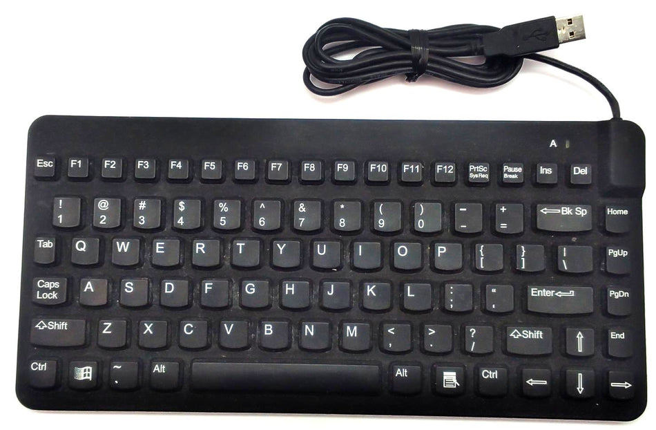 USB Waterproof Keyboard QWERTY Industrial Medical Grade Man and Machine