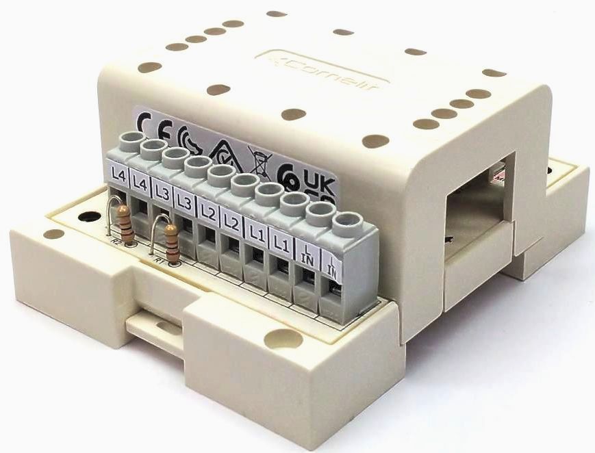 Comelit 4834/9 Concentrator Module 9 Output Line for Simplebus Video System