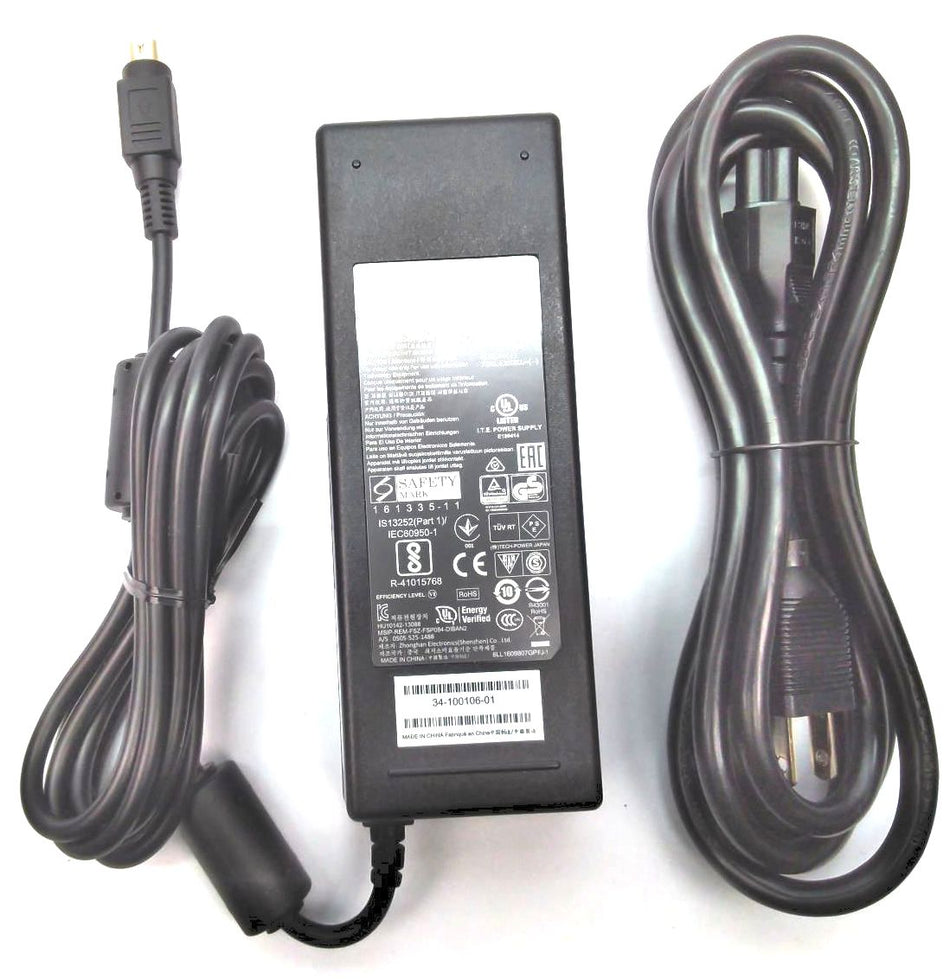 FSP AC Adapter for VeriFone V920 Viper Card Server 84W 12V 7A FSP084-DIBAN2