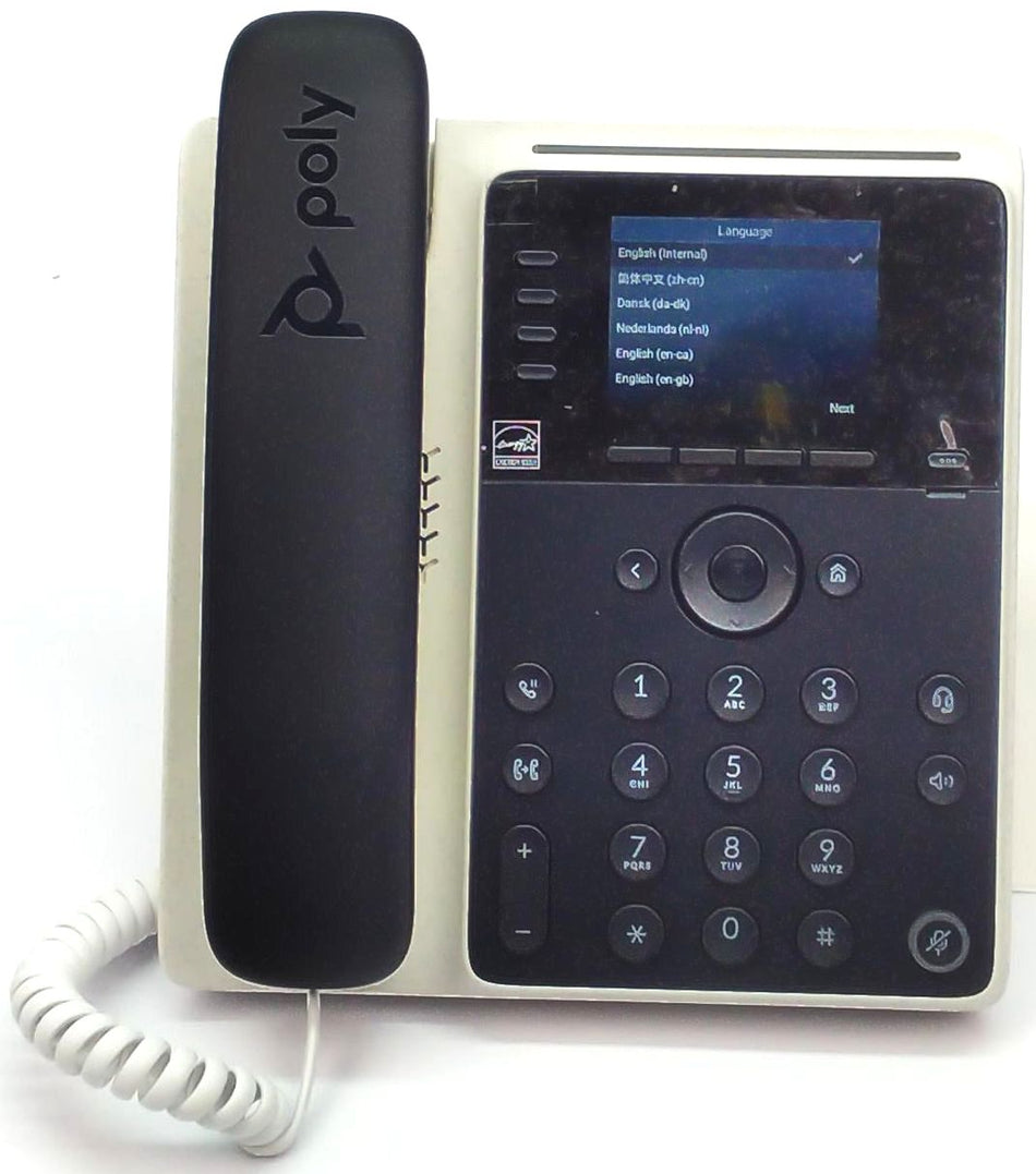 Poly Edge E220 IP Phone Conference Speakerphone Bluetooth 2200-86990-001