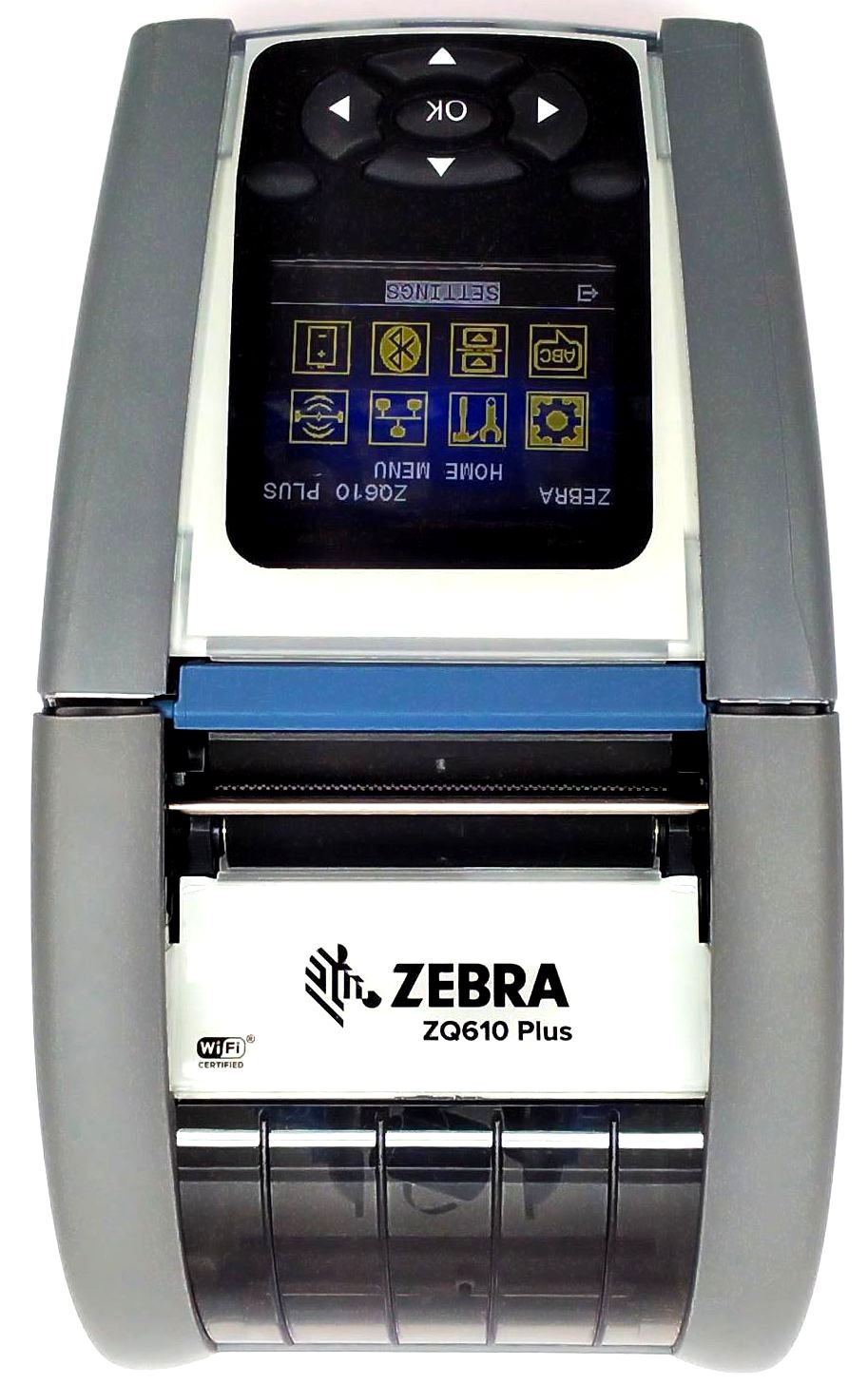 Zebra ZQ610 Plus Barcode Label Printer Wireless Bluetooth WiFi ZQ61-HUWA004-00